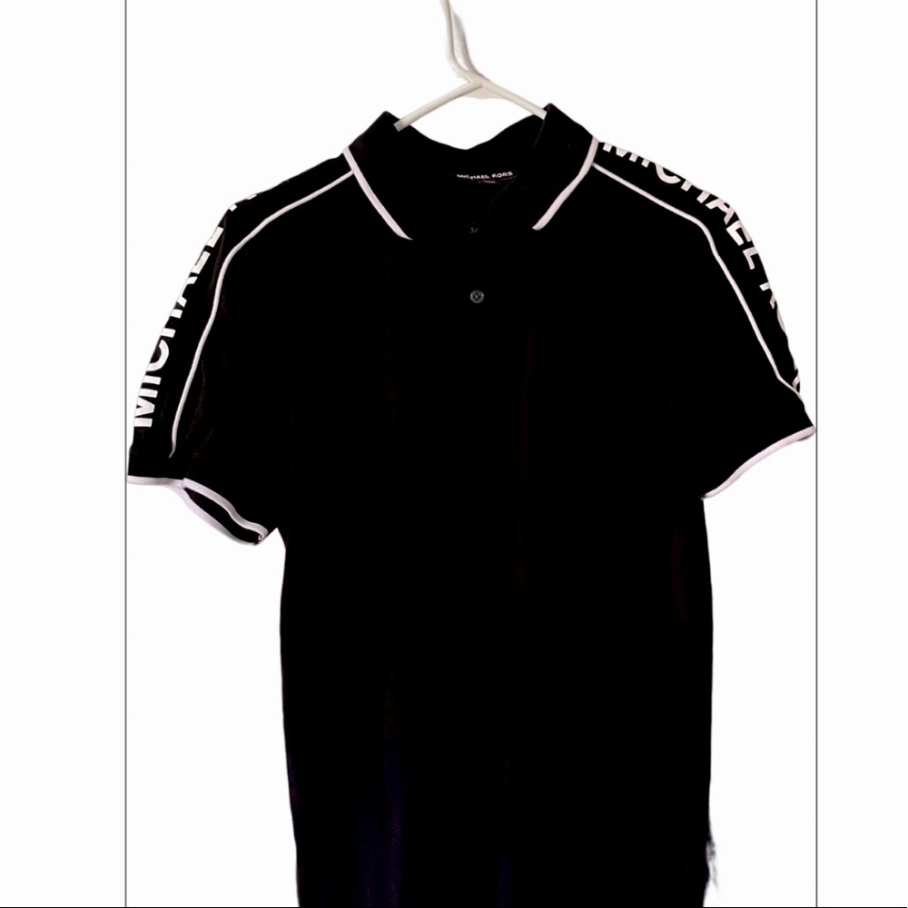 Michal kors collared T-shirt. Size small.